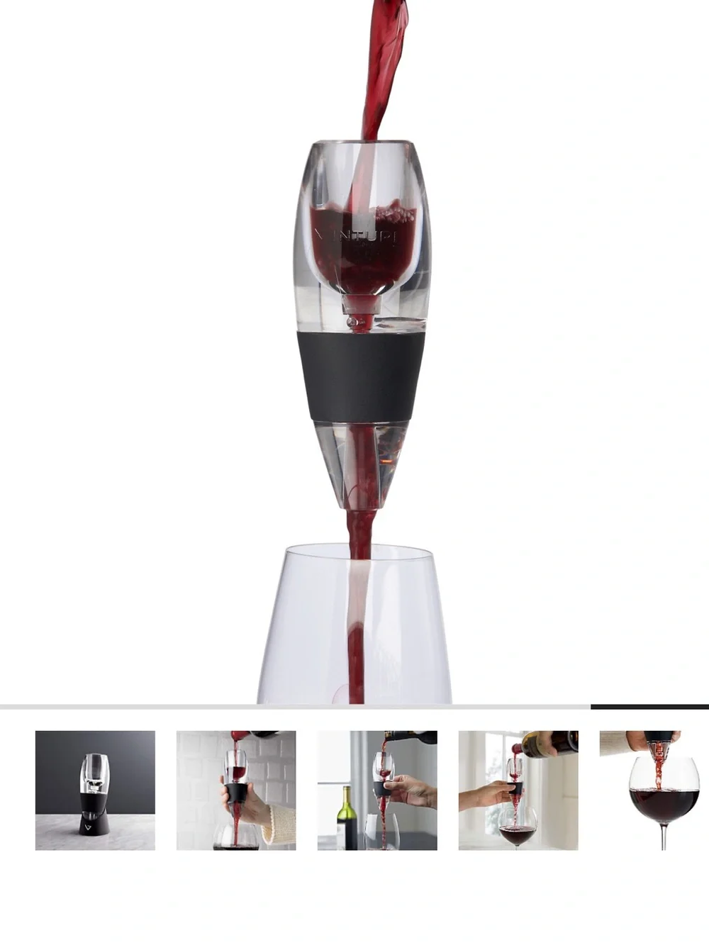 NWT, Vinturi Red Wine Aerator